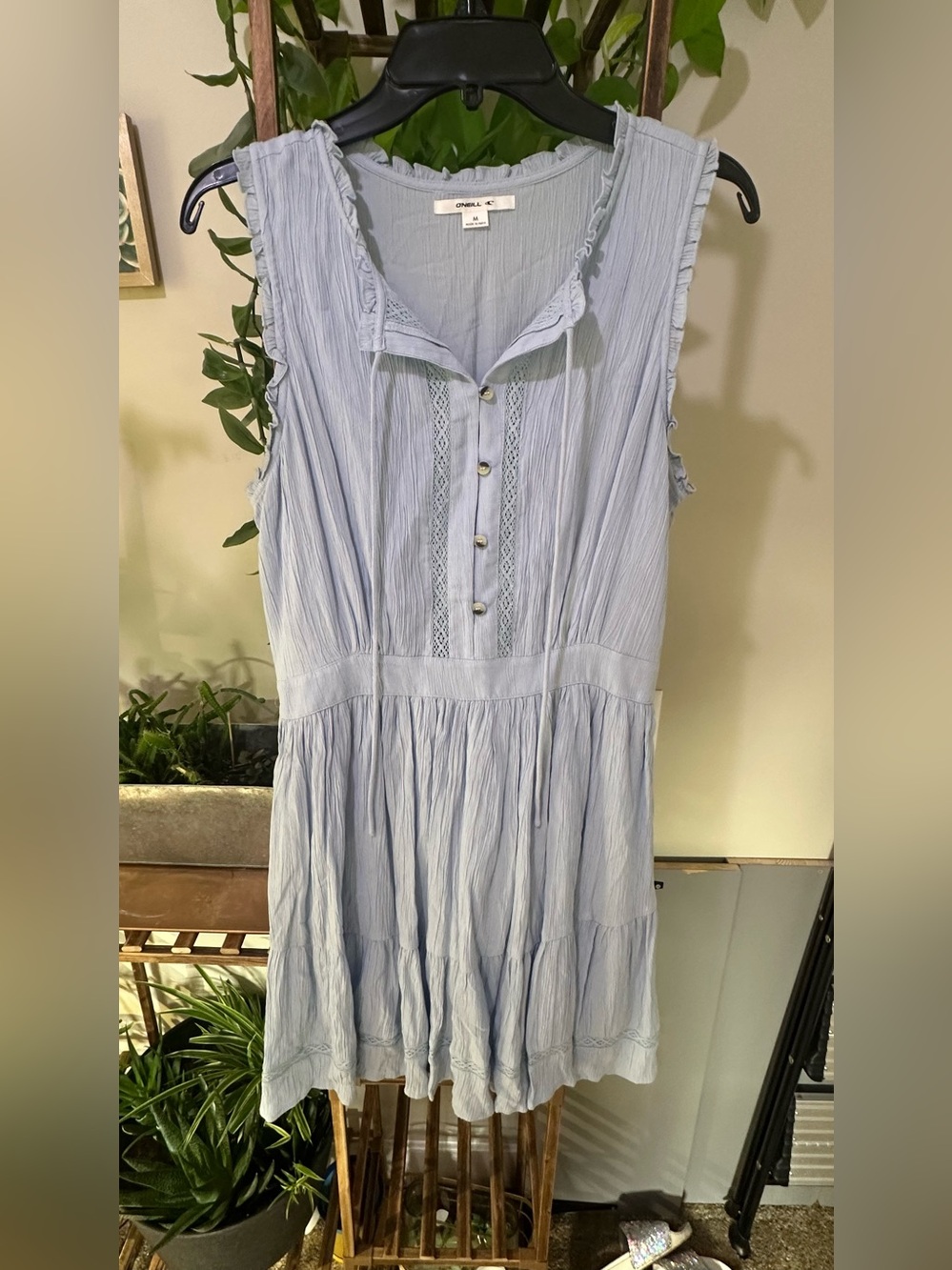 O-neill Women's Blue and Purple Dress
